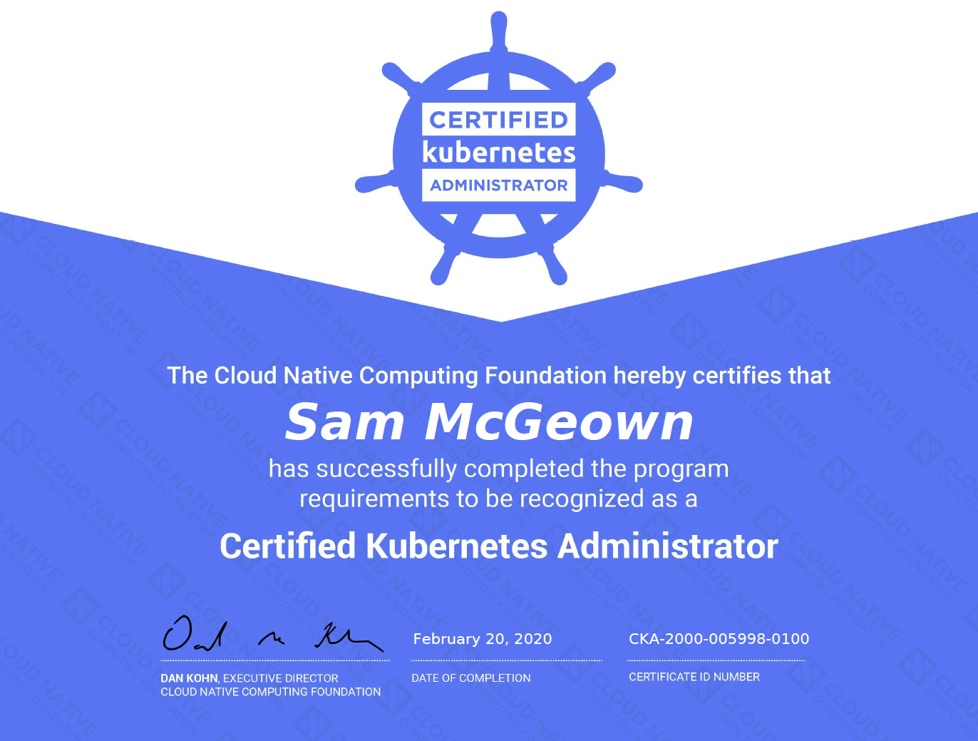 Certified Kubernetes Administrator