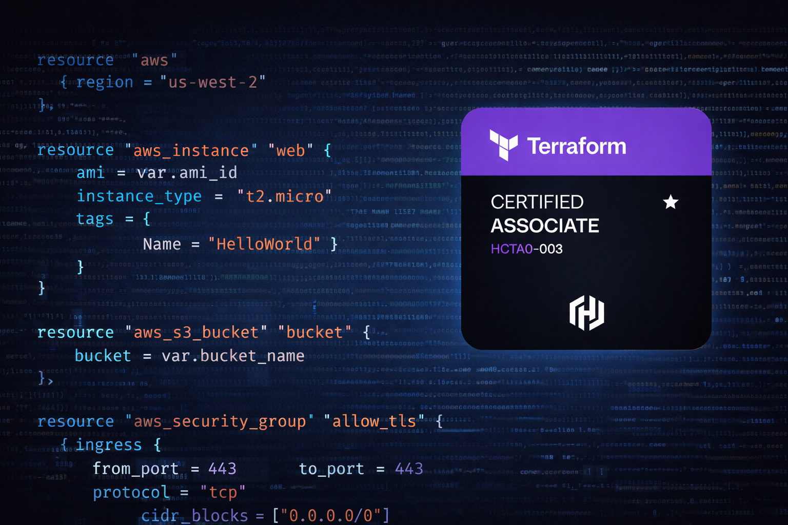 HashiCorp Certified: Terraform Associate (003) Exam Experience · DefinIT