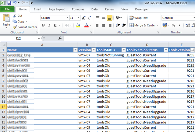 PowerCLI Basics: Auditing Virtual Machine Hardware and Tools using ...