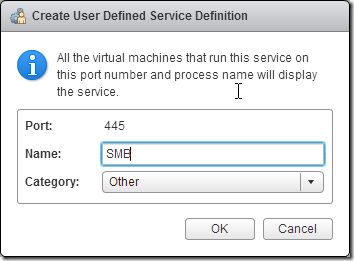 VIN 5.8 - Custom service definition