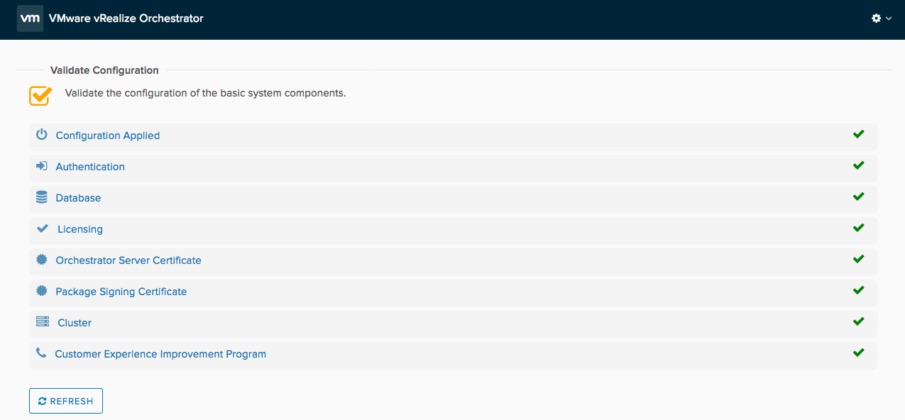 vRO Configuration Validation